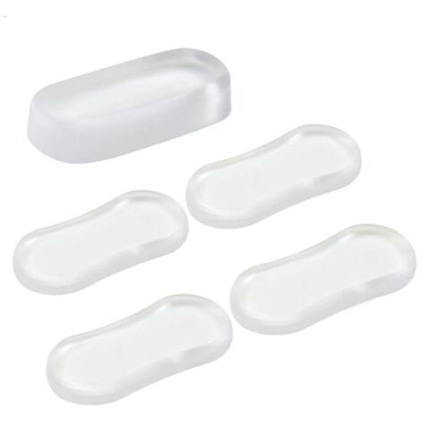 Sollbry 5 protectores de asiento de inodoro, kit de protección para el hogar y el hotel.
