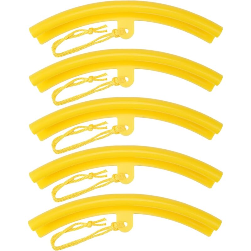 5 protectores de llantas para coche, con orificios y cuerdas para llantas de coche y motocicleta. - Sollbry