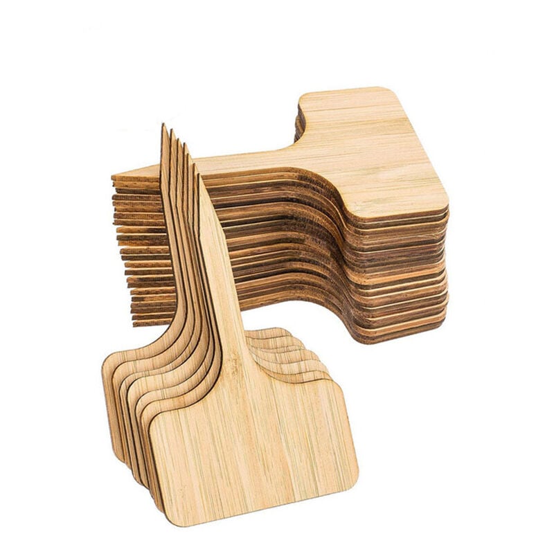 Sollbry - 60 Pièces Etiquette Jardin Exterieur, Etiquette Pour Plante Bambou, Etiquette Potager,Etiquettes Semis,Convient aux Légumes Succulents et