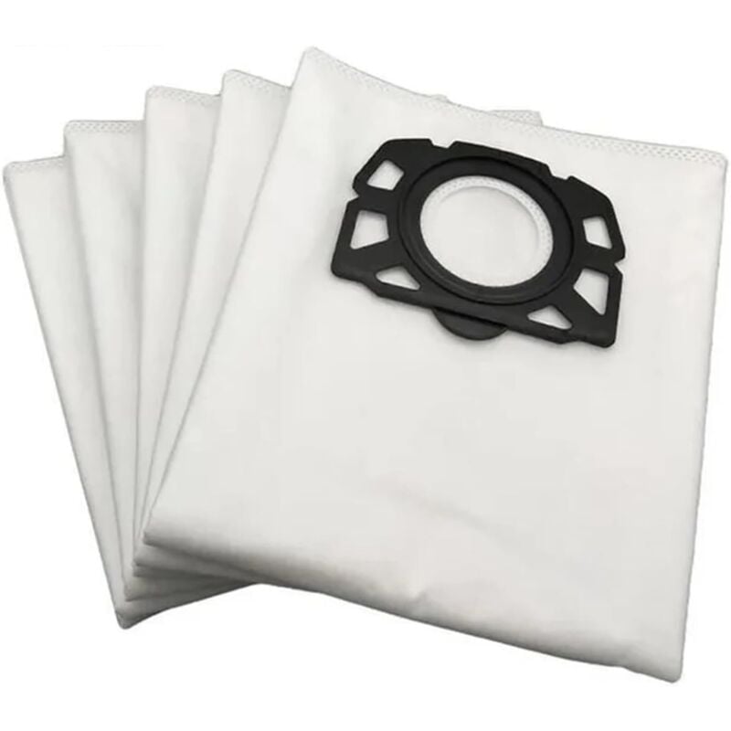 8 sacs à poussière Filtre compatible pour aspirateur Karcher MV4 MV5 WD4 WD6 Accessoires de rechange pour sac poubelle - Sollbry