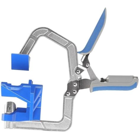 Sollbry Abrazadera de ángulo recto, carpintería, abrazadera de esquina de madera de 90 grados, herramienta manual de sujeción, accesorios de bricolaje, abrazadera de bricolaje, sujeción de madera