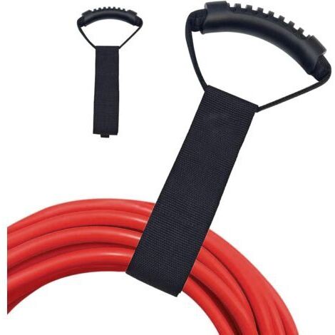 Sollbry Accessoires d'Atelier Organisateur de Câbles (Pack de 2) - Enrouleur de Câbles & Support de Tuyau, Idéal pour Câbles et Tuyaux, Stockage Facile，（50460MM）