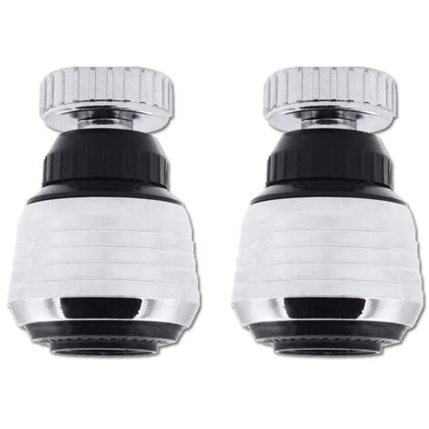 Sollbry Aireador de grifo giratorio de 360 grados, filtro ahorrador de agua para cocina y baño (2 unidades)