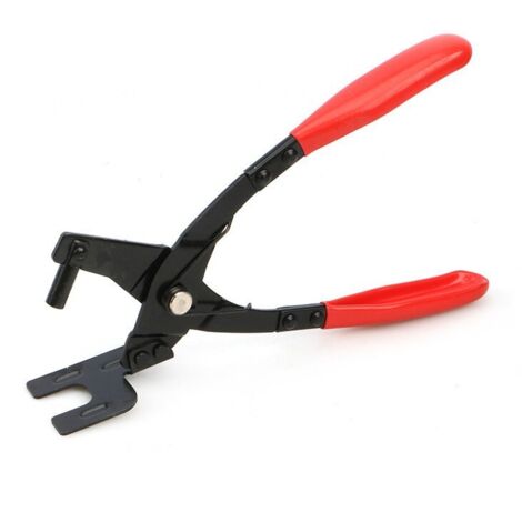 Sollbry Alicates para goma de escape, alicates para liberar goma de escape, alicates para extraer goma de escape, extractor de manguitos, extracción de gancho de silenciador