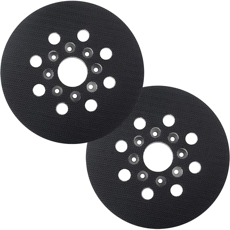 Sollbry - Almohadilla de lijado de 125 mm compatible con Bosch pex 220 a, gex 125-1 ae, pex 220 ae, Skil 7402/7490, 2 piezas