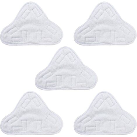 Sollbry almohadillas de limpieza de vapor reutilizables de microfibra para cocina, compatibles con paños y almohadillas de vapor H20 X5.