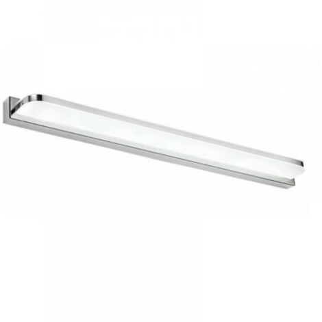 Sollbry Applique de salle de bain, Lampe Miroir LED 7W 42CM Blanc Froid, Applique Miroir Salle de Bain IP44 Étanche 6000K 600LM, Acrylique Lampe Applique LED Moderne Lampe Armoire Luminaire Salle  [Cl