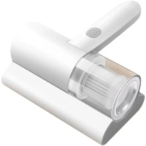 Sollbry Aspirapolvere ricaricabile senza fili antiacaro wireless intelligente 10 KPa potente aspirazione con luci UV per la pulizia di cuscini, vestiti, divani e tappeti