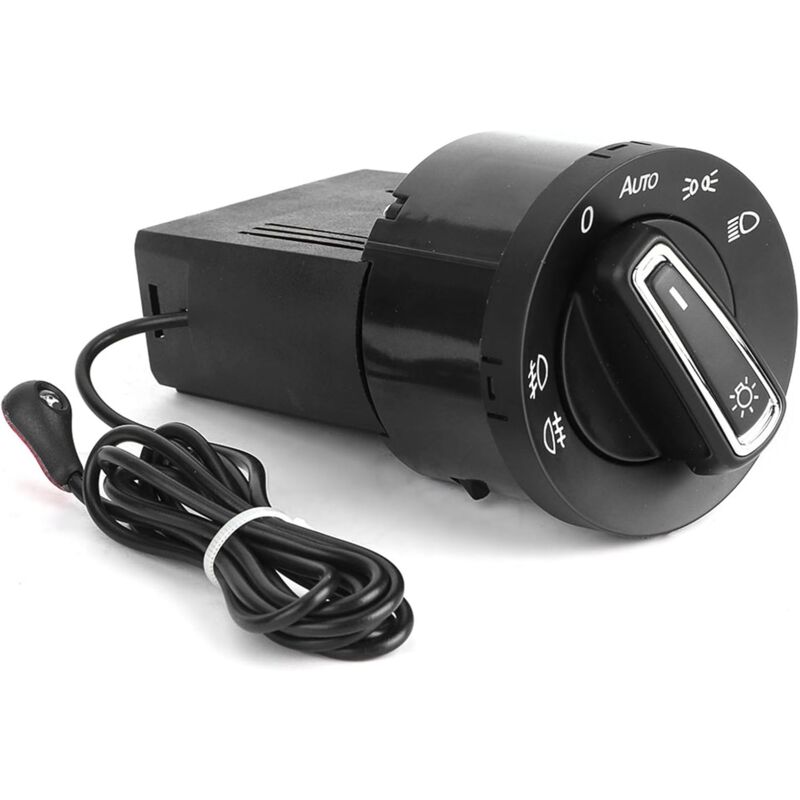 Sollbry - Auto Interrupteurs à bascule, Module de capteur de lumière de commutateur de commande de lampe de phare automatique pour MK4 B5