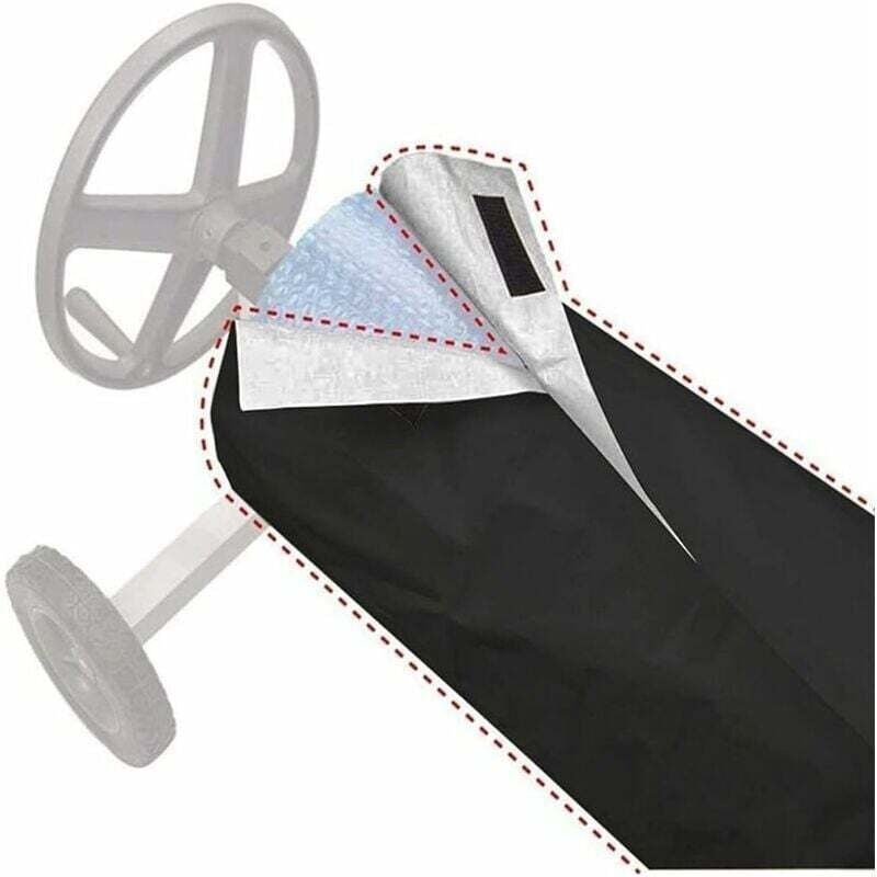 Sollbry - Bâche de protection pour enrouleur solaire de piscine, Bâche de protection pour bâche solaire de piscine, Bâche de protection pour
