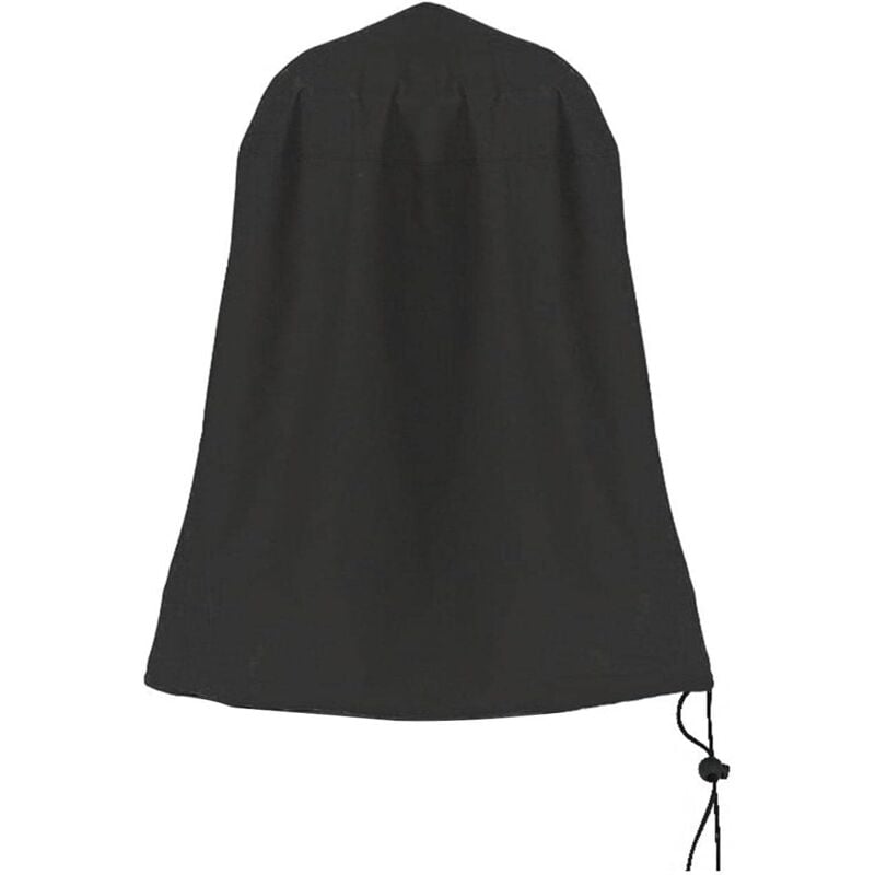 Sollbry - Bâche de Protection pour Fontaine de Jardin - avec Cordon de Serrage - Noir - pour Jardin, Cour, terrasse - Grande capacité