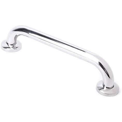 Sollbry Barra de apoyo de acero inoxidable para baño, pasamanos de seguridad para bañera, ducha e inodoro - 25 cm