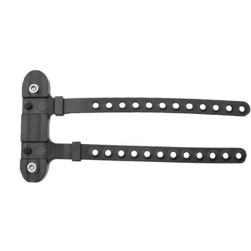 Sollbry - Base adaptadora universal para portabidón de bicicleta, soporte de montaje sin orificios para portabidón de bicicleta, accesorio de