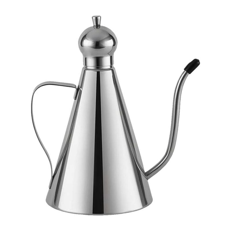 Bidon de stockage d'huile d'olive, bouteille d'huile en acier inoxydable, distributeur d'huile d'olive Récipient de stockage de bidon d'huile