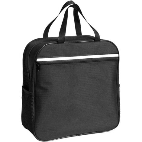 Sollbry Bolsa para silla de ruedas Bolsa de almacenamiento para respaldo de silla de ruedas Accesorios para reposabrazos trasero de silla de ruedas Bolsa lateral para andador