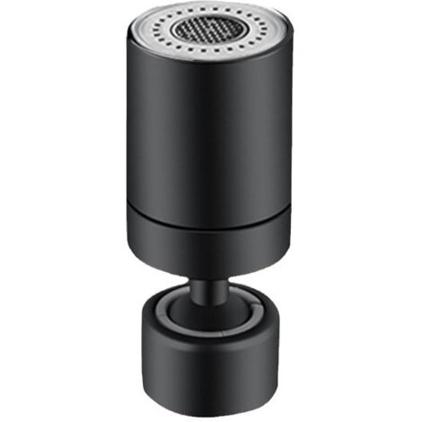 Sollbry Boquilla para grifo de lavabo con 2 modos, grifo antisalpicaduras giratorio de 360°, aireador de latón, fregadero de cocina, aireador burbujeador de grifo presurizado