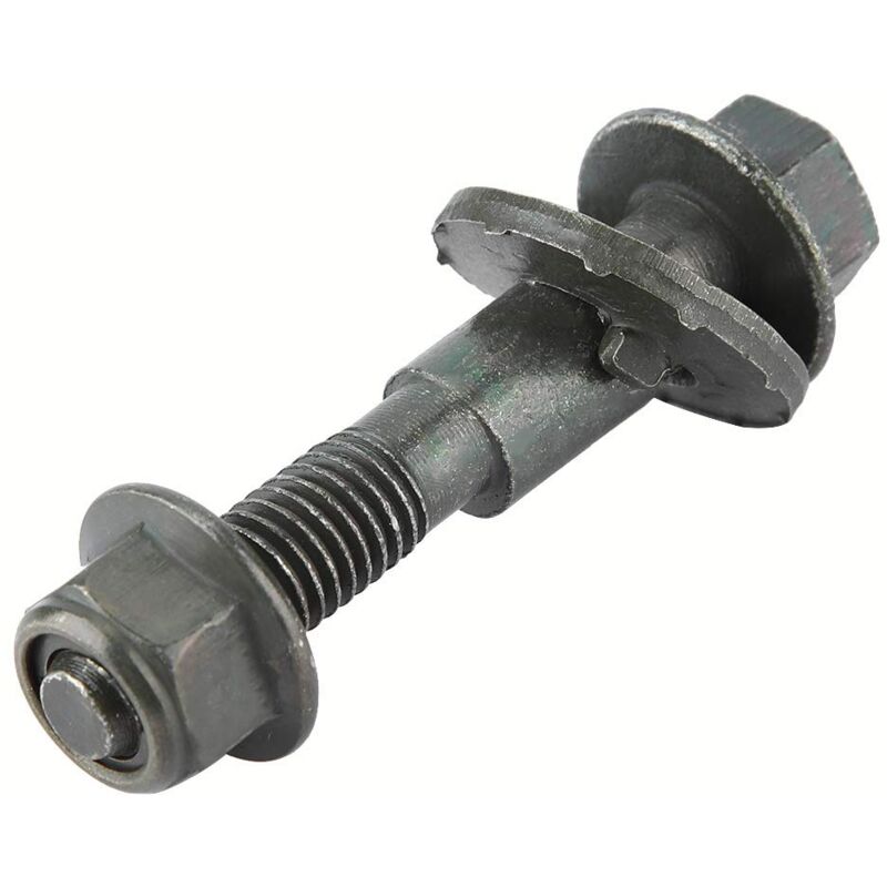 Sollbry - Boulon camber, 5 pièces 12 mm en acier signifie kit pour l'alignement des quatre roues camber réglable avec cam bull vert militaire