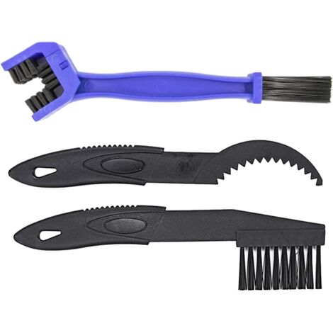 Sollbry Cepillo para cadena de motocicleta, cepillo para limpiar cadena de bicicleta, cepillo para limpiar cadena de motocicleta, cepillo para cadena de bicicleta, cepillo para limpiar cadena de bicic