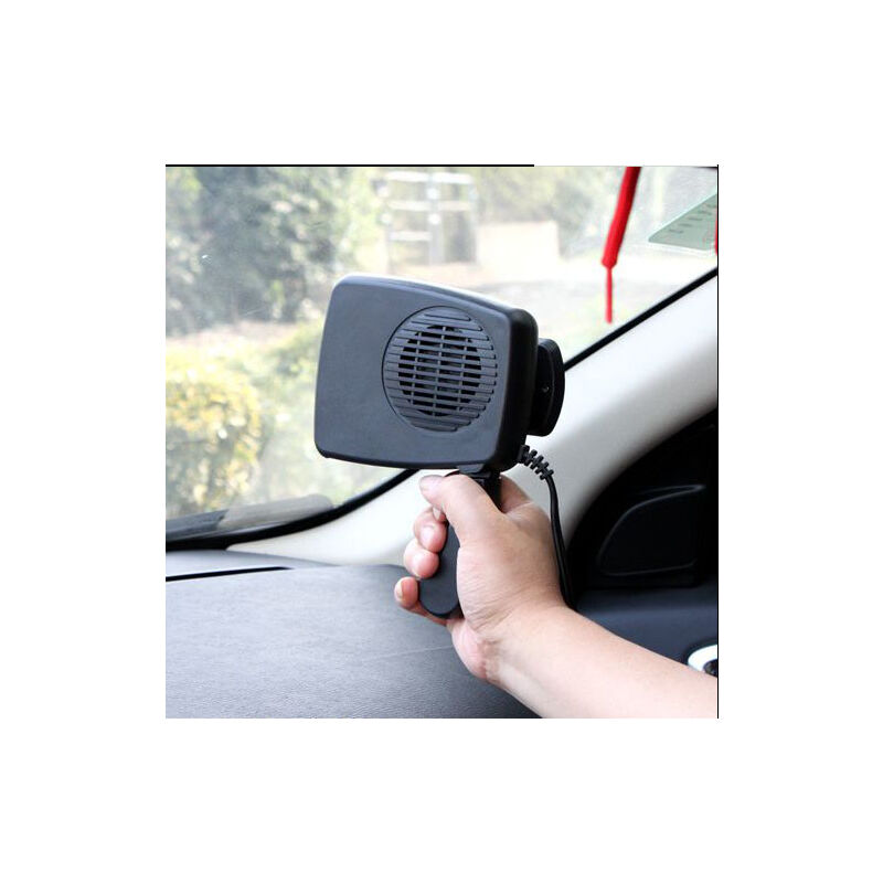 Sollbry - Chauffage de voiture 12 v, ventilateurs de dégivrage, de chauffage et de refroidissement portables, chauffage et refroidissement rapides,