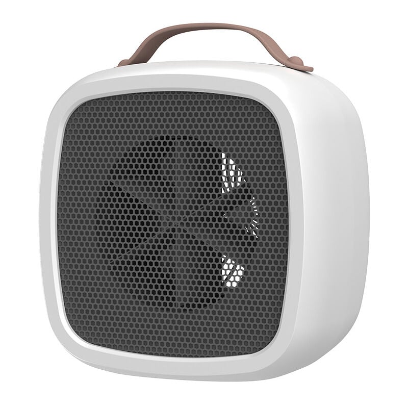 Sollbry - Chauffage électrique, 500W Chauffage Rapide Petit Espace Chauffage léger intérieur Bureau appareils ménagers Portable Bureau Chauffage