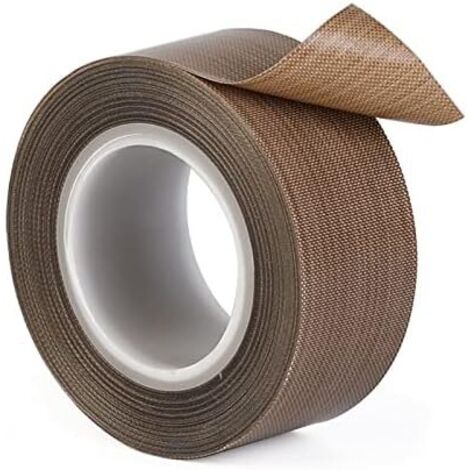 Sollbry Cinta adhesiva de PE de 0,18 mm, resistente a altas temperaturas de 300 grados, para selladora y aislamiento térmico (tamaño: 30 mm x 10 m)