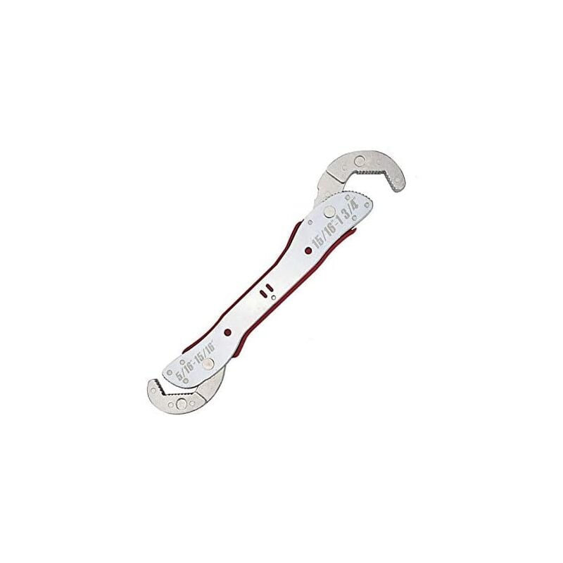 Sollbry - Clé à molette multifonction 9-45 mm Clé magique universelle à clipser pour toutes les formes d'écrous, boulons, tubes, tuyaux