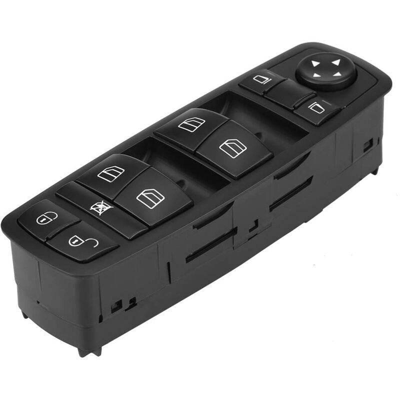 Sollbry - Commutateur de fenêtre électrique, commutateur de fenêtre principale de puissance de conducteur gauche de voiture 1698206610 pour a b gl ml