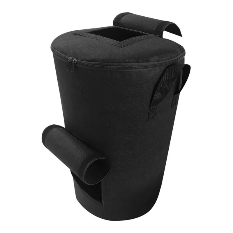 Sollbry - Composteur,Sacs de Compost de Jardin,noir,57L