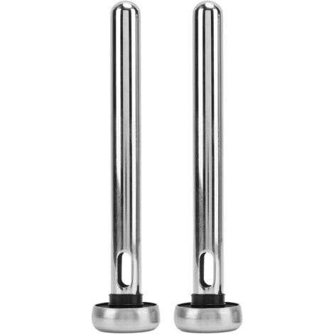 Sollbry Confezione da 2 bastoncini rinfrescanti per birra, bastoncini portatili in acciaio inox per il raffreddamento istantaneo della birra, perfetti per casa, bar, feste, barbecue all'aperto, access