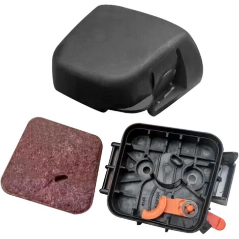 Sollbry Conjunto de filtro de aire, cubierta del filtro, carcasa del filtro para FS38, FS45, FS55, FC55DZ, FC55DZ, FC55Z, HL45Z, HL45Z, HL45DZ, KM55, KM55R, KM55R, MM55Z, MM55C, MPN 4140 141 0502