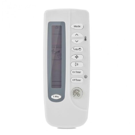 Sollbry Control remoto universal para aire acondicionado ABS, control remoto de repuesto para Samsung ARC-410, ARH-401 y ARH-403.