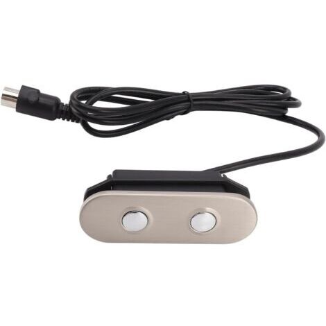 Sollbry Contrôleur de Fauteuil inclinable électrique à 2 Boutons et 5 Broches Bouton de réglage du Fauteuil électrique Interrupteur de Commande Manuel pour Fauteuil élévateur