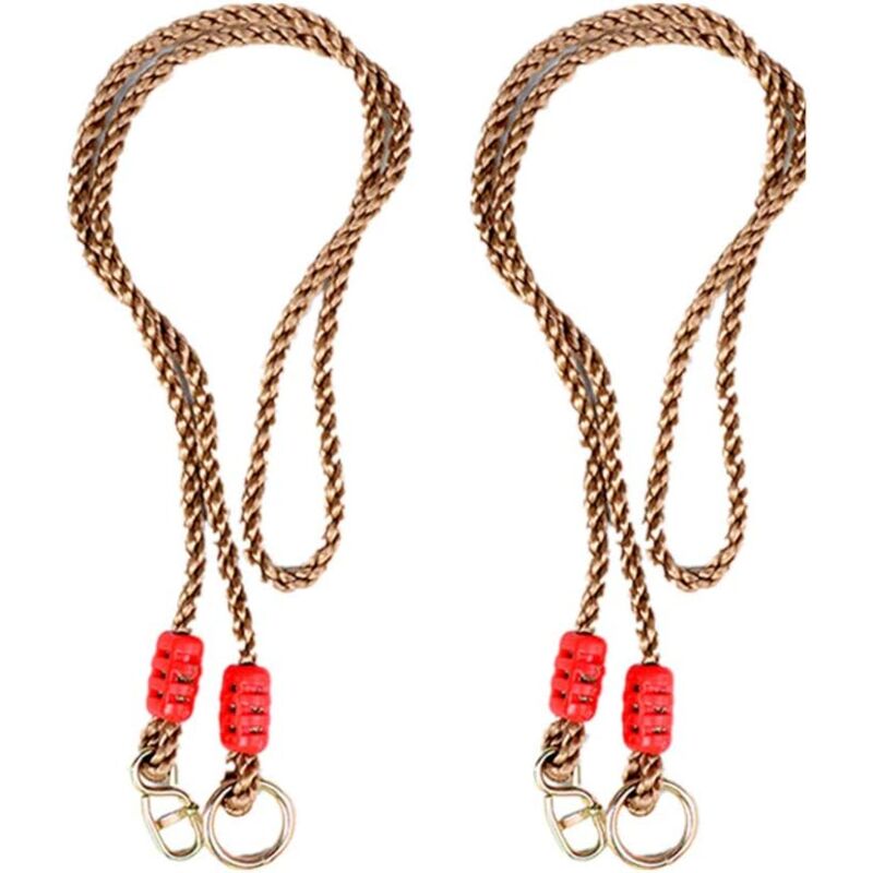 Corde de balançoire réglable, corde robuste suspendue à un arbre de 1,8 m, idéale pour les chaises de balançoire hamac - Sollbry