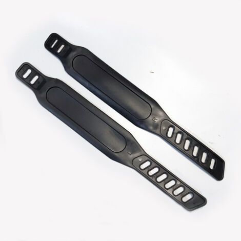 Sollbry Correas para pedales de bicicleta estática, 1 par de correas universales ajustables para pedales de bicicleta estática en casa o en el gimnasio.