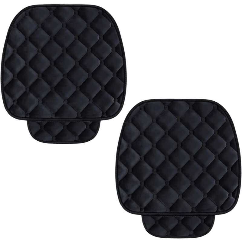 Sollbry - Coussin de Siège de Voiture Housse en Velours pour Arrière Chaise Siège Véhicule Protection Tapis Protection pour Animaux Compagnie (2