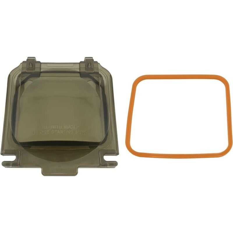 Couvercle de filtre de pompe de piscine avec joint pour les modèles pour Hayward Superpump Sp1600x5, Sp1605x7, Sp1607x10, Sp1608x10, Sp1610x15