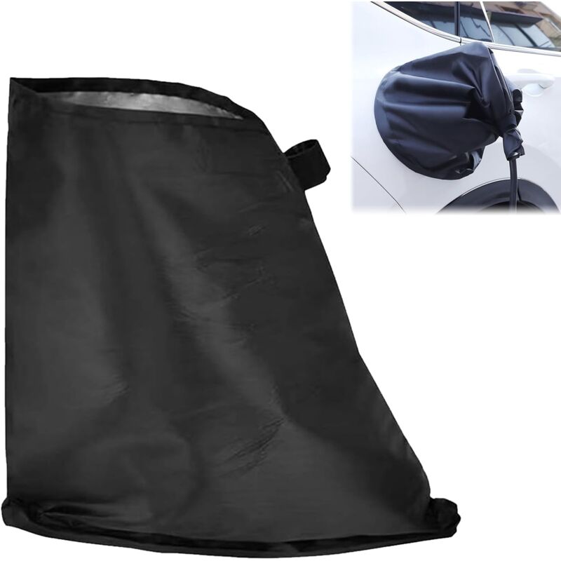 Sollbry - Couvercle De Port De Chargeur Ev, Couverture Étanche De Voiture De Chargeur, Cache Port De Chargeur De Véhicule Électrique,Housse De Pluie