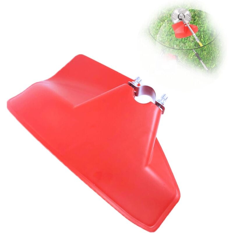 Sollbry Couvercle de Protection pour Coupe-Herbe Protecteur de DéBroussailleuse de Accessoires Avec 2 Vis，pour DéBroussailleuse Tondeuse à Gazon