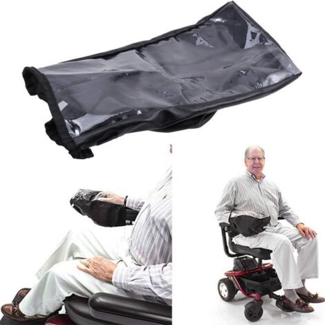Sollbry Cubierta impermeable para panel de control de silla de ruedas eléctrica, protector para joystick de silla de ruedas eléctrica (25 x 15 cm)