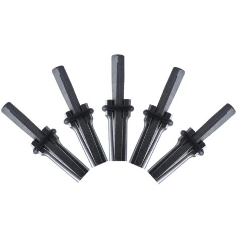 Sollbry Cuña para dividir piedra, herramienta de cantera, cuña de cantera de 16 mm, 5 piezas