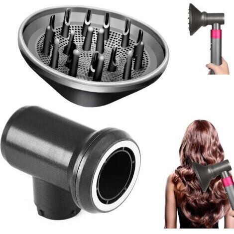 Sollbry – Diffuseur et adaptateur pour Dyson Airwrap Styler HS01 HS03 HS05 – Résistant aux hautes températures – Séchage rapide et uniforme