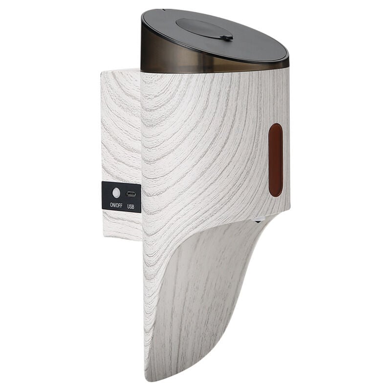 Distributeur de savon automatique mural, en matière plastique, distributeur électrique intelligent et sans contact pour mur, adapté aux lieux