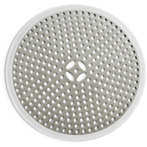 Sollbry Drain de Douche, Filtre de Cheveux, Filtre pour bonde de Douche, Grille Douche Anti Cheveux, Couverture de Drain Filtre à Évier, Attrape-Cheveux Douche Drain -Argent