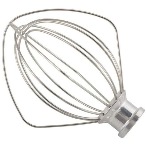 Sollbry Edelstahl-Schneebesen, kippbarer Standmixer, für KitchenAid K45WW WP9704329 KSM150 KSM160 K45 KSM90, Küchenmaschinen-Zubehör