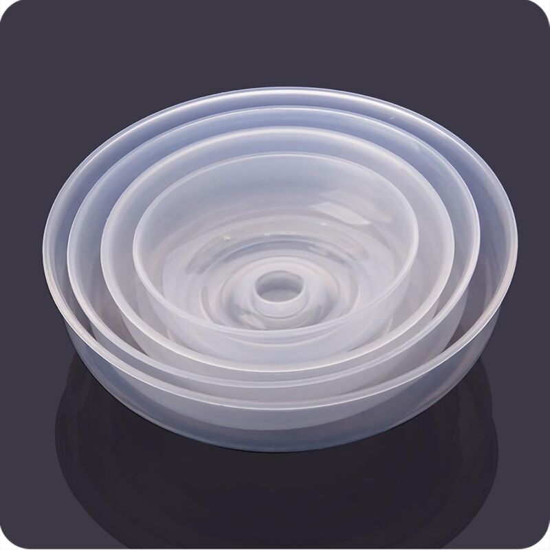 Sollbry - Ensemble de 4 pièces Couverture Micro-ondes Transparence Matériau pp Protection des Aliments Grab Design Safe Healthy Microwave Splatter