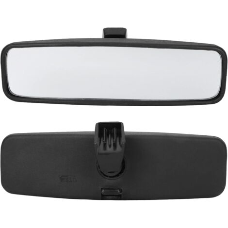 Sollbry Espejos retrovisores para coche, 814842 Espejo retrovisor interior Espejo interior Carcasa ABS Espejo interior para coche para 107 Aygo, C1, Clio 1 y para 107/206/106, etc.