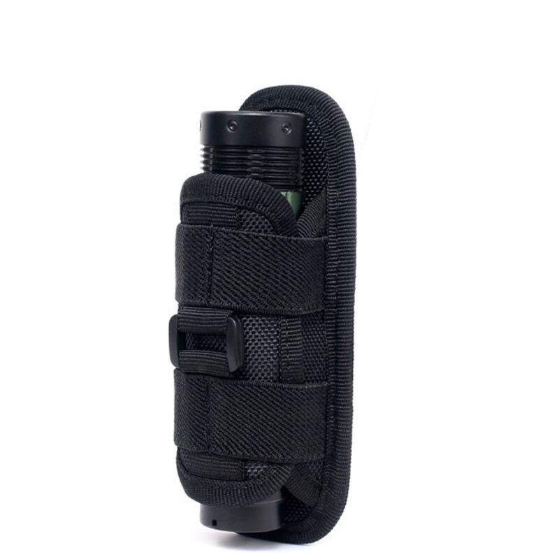 Tui pour Lampe de Poche Tactique Pochette de Lampe de Poche Support de Torche Électrique Pochette d'Étui de Lampe Poche pour Ceinture Porte Lampe