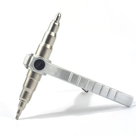 Sollbry Expansor manual de tubos de cobre, herramienta de prensado de tubos de cobre, acondicionador, mantenimiento y reparación, herramienta universal de expansión para refrigeración.
