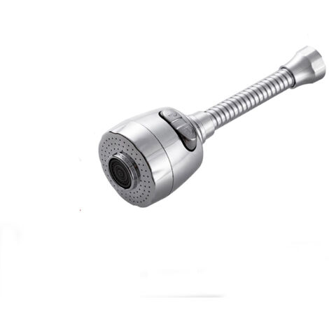 Sollbry Extensor de grifo móvil para fregadero de cocina, cabezal giratorio de 360°, potenciador de grifo a prueba de salpicaduras, grifo de ducha y ahorro de agua para cocina (16,5 cm)