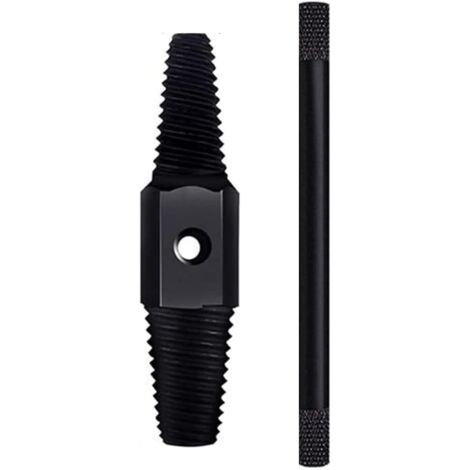 Sollbry Extractor de tornillos de 1/2 pulg. y 3/4 pulg. para tuberías rotas, tornillos de doble cabeza, extractor de tornillos roscados defectuosos, limpieza de tuberías dañadas y sujetadores.